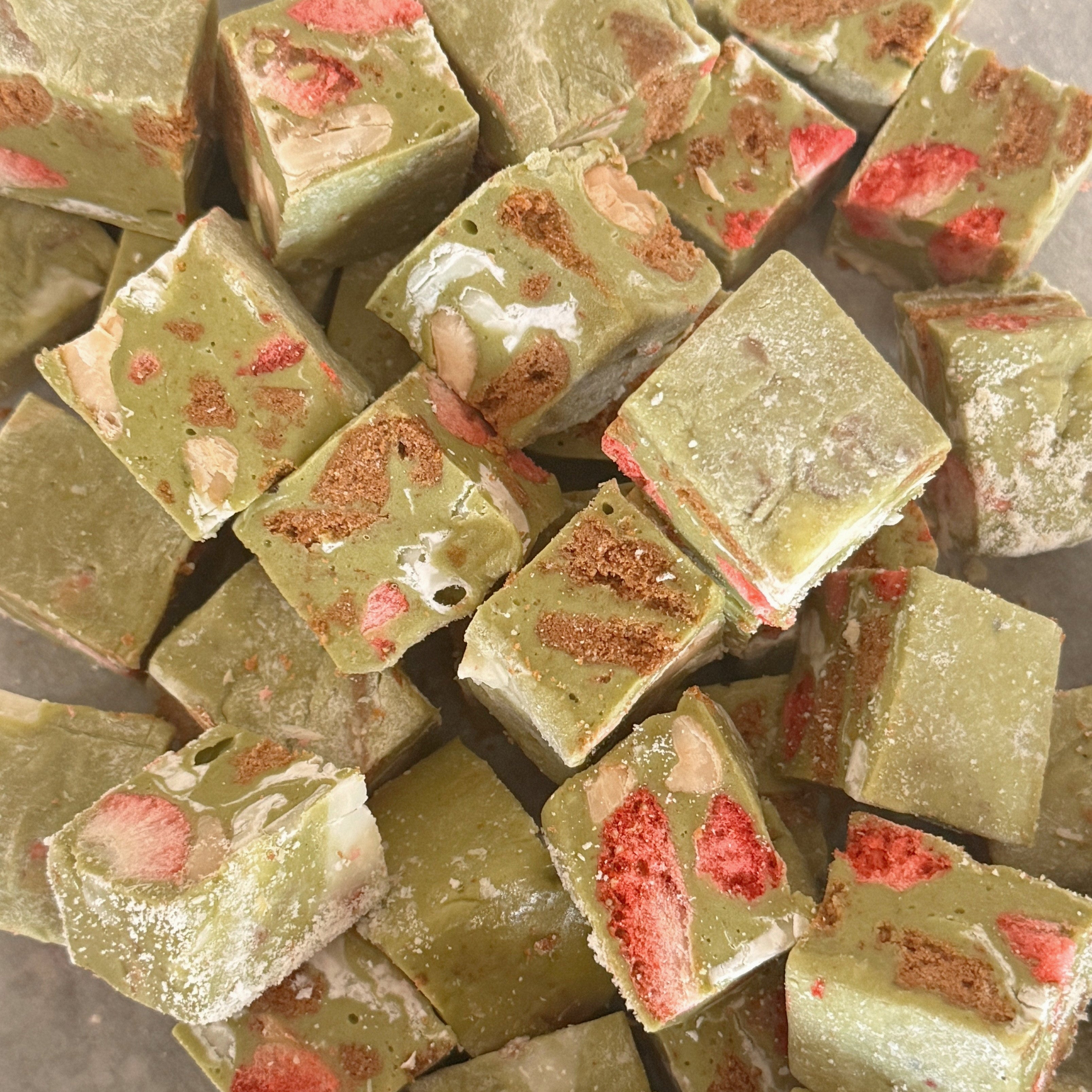 Matcha Strawberry Biscoff